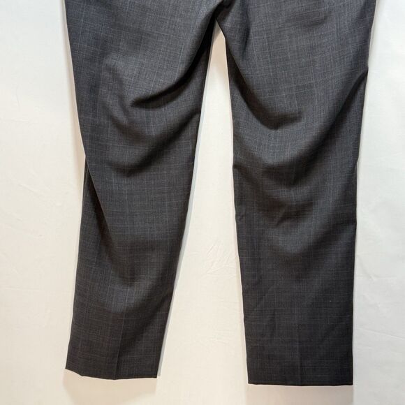 Lauren Ralph Lauren Men’s Wool Blend Dress Pants Gray 38x30 Flat Front - Picture 7 of 13